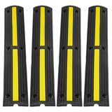 VEVOR 4 PCs 39'' Cable Protector Ramp 18000 lbs Speed Bump Floor Cable Protector V952-XXJSDDLBHQW4WQJKHV0