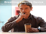 Portable Smart Breathing Trainer Rechargeable Respiratory Exercise Device with LED Progress Bar V1107-CS-HXXLQ