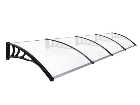 Mountview Window Door Awning Outdoor 1M X 4M Transparent 1x4M OD1006-1X4_NZ