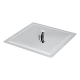 12" Stainless Steel Rainfall Shower Head Waterfall Rain Chrome Square UltraSlim V1294-YM0901-US-JY00012