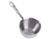 Butter Warmer Pot, Flat Induction Bottom Stainless Steel Mini Hot Milk Saucepan, 300ml V1263-JX-2987