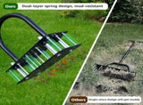 Lawn Aerator, Automatic Dirt and Leaf Clean Design, Heavy Duty Manual Lawn Aerator Tool with 15 Iron V1107-119-66647