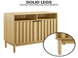 Sarantino Eleni 2-Door Sideboard - Natural TBL-751-00-NAT