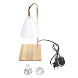 Candle Warmer Lamp Dimmable Decorative Electric Candle Warmer Lamp with Oak Base for Bedroom Living V1294-YM0901-3119240050212