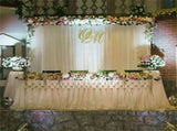 3M*6M Telescopic Wedding Backdrop Stand Balloon Curtain Hanging Pipe Background V767-XJJ383-G1
