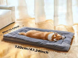 Christmas. A holiday gift for the dog. A warm dog bed in winter. Dog kennel. Dog cage Dog cage V1102-HEGG-003