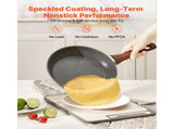Frying Pan Skillet, Aluminum Egg Fry Pans, 3 Piece Set , Nonsitck Heavy-Duty V952-LCGSJTMFSTC9SVAUG001V0