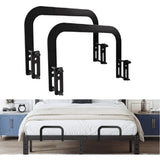 2 Pack Non-Slip Mattress Grippers for Metal Bed Frame, Heavy Duty Mattress Gaskets, Adjustable V1369-AZ3-W-15298