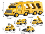 Construction Truck Boy Toys for 3-5 Year Old Toddlers - Toys for 3 4 5 6 7 Years Old Engineering V1369-AZ3-W-21512