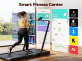 Everfit 4 in 1 Vibration Walking Pad Treadmill Under Desk Treadmills for Home Gym with App Control TMILL-MIG-380-VBH