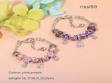 Charm Bracelets Mix & Match Offer - 10 Styles with Cartoon, Vintage & More, Get Discount on 3 V1132-NSSL61-TRIPLE