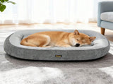 Pawz Pet Bed Washable Plush Orthopedic Soft Non Slip PT1363-L-GY-AU
