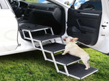 PaWz 5 Steps Dog Ramp Adjustable Height Black PT1145-5-BK_NZ