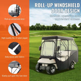 Golf Cart Enclosure, 420D Polyester Driving Enclosure with 4-Sided Transparent Windows, 4 Passenger V952-KSHGEFCZGMDJB8OZ9V0