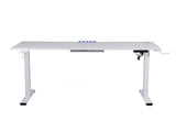 Artiss Electric Standing Desk Height Adjustable Gaming Desk Home Office 140cm HASD-ET156E-GAME-WH-AB