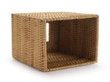 Rattan Tissue Box Cover Square, Hand Woven Wicker Tissue Holder, 5.5 x 5.5 X 5.7 inch, V1189-LWWAL-20260325-00404