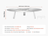 Fire Pit Heat Deflector for Solo Stove Yukon, 635 mm Bonfire Round for Wood Pit, 304 V952-HKGRZYX25YC038CGP001V0