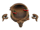 Tree Face Decor Bird Feeder Outdoor Fun Old Man Tree Hugger Sculpture Yard Art Garden Lawn Ornament V1294-YM0901-3111240195211