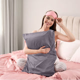 Pure Silk Pillow Case by Royal Comfort-Charcoal ABM-204834