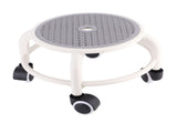 Round Rolling Low Stool Comfortable Universal Wheel Movable Mini Stool High Weight Capacity for Home V1294-YM0706-3116230016214