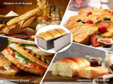 2 Pack Pullman Loaf Pan with Lid, 13x4 & 9x4 inch , Non-Stick Sandwich V1258-DP02-C-439