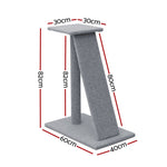 i.Pet Cat Tree 82cm Scratching Post Tower Scratcher Condo Trees Climb House PET-CAT-CP002-GR