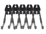 5Pcs WallMounted Garage Hooks Organization Storage Hanger for Power Tool Rope Shovel Bike Hose V1294-YM0901-3117200144411