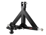 3 Point Trailer Hitch 2 in Receiver, 3pt Quick Hitch Attachment with 3 Trailer Balls, Tractor Tow V952-SJXJSQDKSXTQ3L0DH001V0