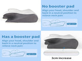 Ergonomic Memory Foam Pillow - Orthopedic Contour Pillow for Neck & Shoulder Support V888-ELOSUNG16815