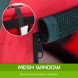 Portable Soft Dog Cage Crate Carrier XL RED V274-PET-3002XL-RD