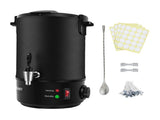 Devanti 6L Wax Melter Candle Making 1520W Melting Pot Furnace Quick Pour Spout Soy Soap WAX-07-6L-BK