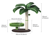 Large Multi-Functional Cat Tree & Activity Tower - All-in-One 70CM Tall Sisal Scratching Post, 31CM V888-ELOSUNG49483