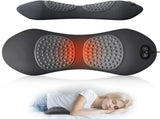 Lumbar Cushion 3 in 1 Massage and Heating Support USB Dark Gray V1188-MS-708-012