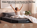 Giselle King Single Reversible Spring Mattress Cashmere Cover Gel Foam Firm 35cm MATTRESS-B-VERSA-35-KS