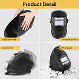 Black Solar Welding Helmet Auto Darkening Welder Soldering Lens ARC TIG MIG MAG Mask V201-W12793755