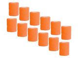 12Pcs Bandage Wrap Natural Latex Elastic Self Adhesive Wrap for Cows Dogs Horses 10cm Orange V1294-YM0523-3111220104718