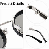 Sunglasses, Adjustable Tint Sunglasses Smart Tint, Scratch-Resistant, Retro Matte Finish for Men & V1366-AZ2-W-11406
