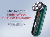 White 4-in-1 RF EMS Facial Beauty Device Skin Tightening and Lifting Massager with LED Light Therapy V888-ELOSUNG40559