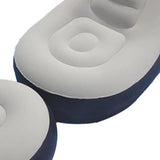 Inflatable Deck Chair Thick Lounger Sofa with Footrest for Indoor Living Room Bedroom Outdoor Travel V1294-YM0901-3116240017712