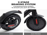 VALK Synergy 5 Electric Scooter, 400W, AU Compliant, Motorised eScooter for Adults, Black V219-TRNESCVAS5K