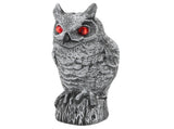 Solar Powered Owl Glowing Eyes Lifelike Appearance Waterproof Sun Resistant Bird Repeller for Home V1294-YM0716-3111220170011