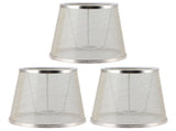 3PCS Fabric Lampshade E14 Meson Modern European Style Lamp Shade for Candle Chandelier Gold V1294-YM0901-3119210070811