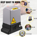 Sliding Gate Opener, 1800 KG 4 m, Automatic Sliding Gate with 4 Remote Controllers & APP Control, V952-CKKMJ1800KG4MAPP1V3