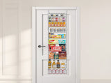 10-Tier Over the Door Pantry Organizer Hanging Storage Rack Adjustable V952-MGCCJ10CBS0009SB7V0
