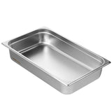6 Pack Hotel Pans, Full Size Anti-Jam Steam 0.8mm Thick Stainless Steel Restaurant Steam Table V952-11QCCPWG4YCSYANA6V0