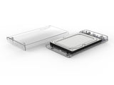 Simplecom SE301 3.5" SATA to USB 3.0 Hard Drive Docking Enclosure Clear V28-SE301-CL