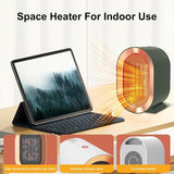 Desktop heater, EU standard, office heater, household, cross-border, PTC heating, small, vertical V1102-M-SHOE-32531-GRAY-13A24055
