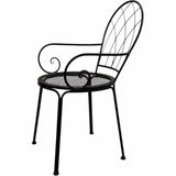 Set 2 Outdoor Modern Chair w Arms 90cm V637-E030309