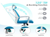 High back executive PU office chair - Blue V957-MS-8664-HIG-BLU