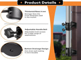 Umbrella Deck Umbrella Mount Bracket 2PCS Umbrella I Patio Umbrella Holder,Umbrella V1259-DP01-A-3188